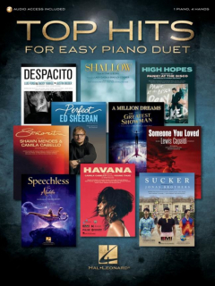 Top Hits for Easy Piano Duet i gruppen Noter & böcker / Piano/Keyboard / Flerstämmigt/Ensemble hos musikskolan.se (HL00326133)