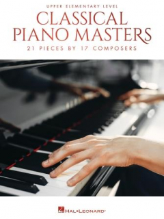 Classical Piano Masters upper elementary level i gruppen Noter & böcker / Piano/Keyboard / Klassiska noter hos musikskolan.se (HL00329684)