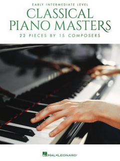 Classical Piano Masters early intermediate level i gruppen Noter & böcker / Piano/Keyboard / Klassiska noter hos musikskolan.se (HL00329685)