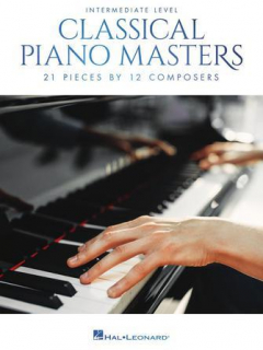Classical Piano Masters intermediate level i gruppen Noter & böcker / Piano/Keyboard / Klassiska noter hos musikskolan.se (HL00329699)