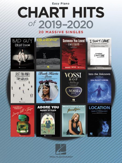 Chart Hits of 2019-2020 Easy Piano i gruppen Noter & böcker / Piano/Keyboard / Notsamlingar hos musikskolan.se (HL00334723)