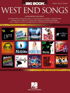 The Big Book of West End Songs i gruppen Noter & böcker / Gitarr/Elgitarr / Noter från film, TV & musikal hos musikskolan.se (HL00337901)