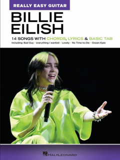 Billie Eilish - Really Easy Guitar  i gruppen Noter & böcker / Gitarr/Elgitarr / Artistalbum hos musikskolan.se (HL00346351)