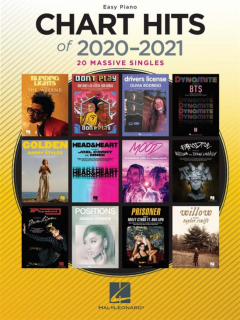 Chart Hits of 2020-2021 Easy Piano i gruppen Noter & böcker / Piano/Keyboard / Notsamlingar hos musikskolan.se (HL00364894)