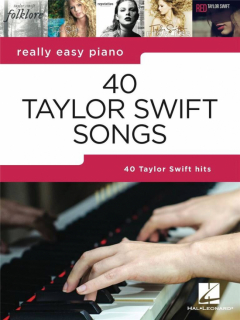 Really Easy Piano 40 Taylor Swift Songs i gruppen Noter & böcker / Piano/Keyboard / Notsamlingar hos musikskolan.se (HL00365513)