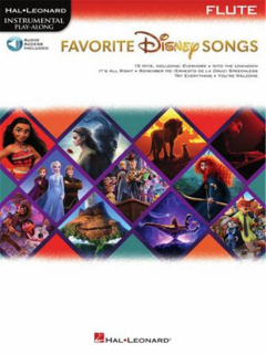 Favorite Disney Songs flöjt i gruppen Noter & böcker / Flöjt / Playalong för flöjt hos musikskolan.se (HL00369116)