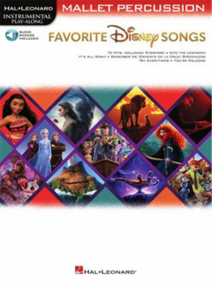 Favorite Disney Songs mallets i gruppen Noter & böcker / Trummor/Slagverk / Notsamlingar hos musikskolan.se (HL00369127)