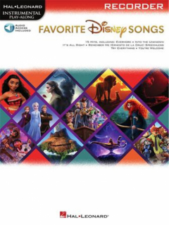 Favorite Disney Songs sopranblockflöjt i gruppen Noter & böcker / Blockflöjt / Notsamlingar hos musikskolan.se (HL00369128)