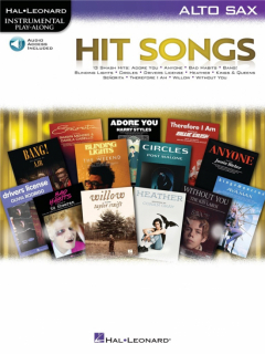 Hit Songs altsax i gruppen Noter & böcker / Saxofon / Playalong för saxofon hos musikskolan.se (HL00374357)