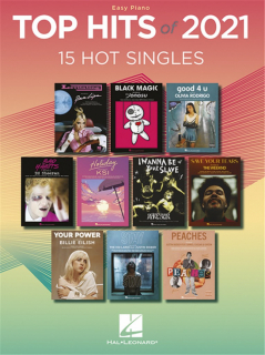 Top Hits of 2021 Easy piano i gruppen Noter & böcker / Piano/Keyboard / Notsamlingar hos musikskolan.se (HL00379837)