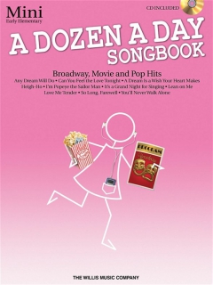 A dozen a day Songbook Mini Broadway... i gruppen Noter & böcker / Piano/Keyboard / Notsamlingar hos musikskolan.se (HL00416861)