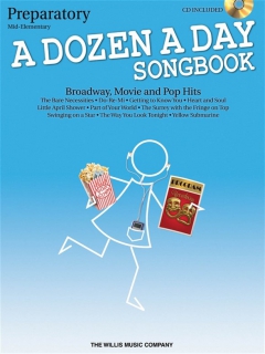 A dozen a day Songbook Preparatory Broadway... i gruppen Noter & böcker / Piano/Keyboard / Notsamlingar hos musikskolan.se (HL00416862)
