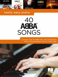 Really Easy Piano: 40 ABBA Songs i gruppen Noter & böcker / Piano/Keyboard / Notsamlingar hos musikskolan.se (HL00450328)