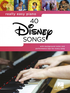 Really Easy Piano 40 Disney Songs i gruppen Noter & böcker / Piano/Keyboard / Notsamlingar hos musikskolan.se (HL00457282)