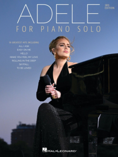 Adele for Piano Solo - 3rd Edition i gruppen Noter & böcker / Piano/Keyboard / Artistalbum hos musikskolan.se (HL00820186)