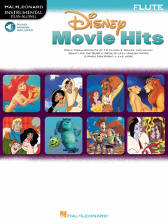 Disney Movie Hits flöjt i gruppen Noter & böcker / Flöjt / Playalong för flöjt hos musikskolan.se (HL00841420)