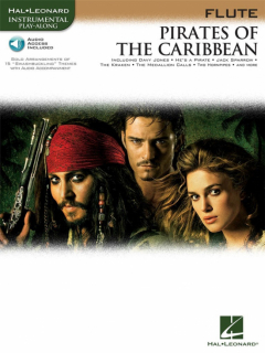 Pirates of the Caribbean - Flöjt med CD i gruppen Noter & böcker / Flöjt / Playalong för flöjt hos musikskolan.se (HL00842183)