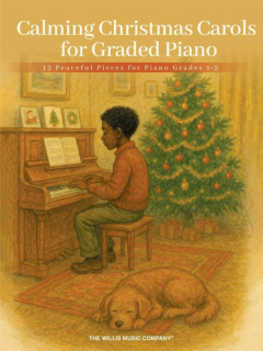 Calming Christmas Carols for Graded Piano i gruppen Noter & böcker / Piano/Keyboard / Julmusik hos musikskolan.se (HL01872231)