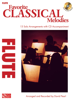 Favourite classical melodies - flute med CD i gruppen Noter & böcker / Flöjt / Playalong för flöjt hos musikskolan.se (HL02501726)