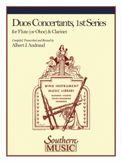 Duos Concertants 1st Series /Fl/oboe+cl i gruppen Noter & böcker / Flöjt / Flöjt med blåsinstrument hos musikskolan.se (HL03770255)
