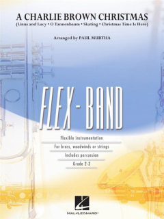 Guaraldi: A Charlie Brown Christmas för flexband partitur och stämmor i gruppen Noter & böcker / Blåsorkester / Blåsorkester, Concert band etc hos musikskolan.se (HL04003546)
