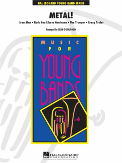 Metal! Young Band Series Partitur och stämmor i gruppen Noter & böcker / Blåsorkester / Blåsorkester, Concert band etc hos musikskolan.se (HL04003750)