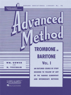 Rubank Advanced Method Vol. I Trombone/Baritone i gruppen Noter & böcker / Trombon/Baryton / Spelskolor hos musikskolan.se (HL04470350)