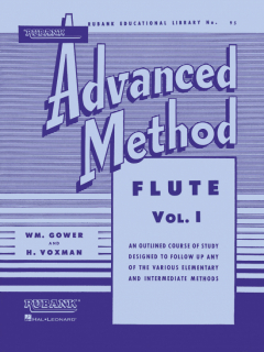 Rubank: Advanced Method 1 Flöjt i gruppen Noter & böcker / Flöjt / Spelskolor, etyder och övningar hos musikskolan.se (HL04470390)