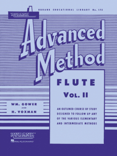 Rubank: Advanced Method 2 Flöjt i gruppen Noter & böcker / Flöjt / Spelskolor, etyder och övningar hos musikskolan.se (HL04470400)