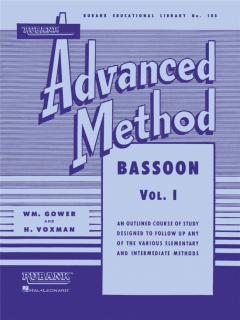 Rubank Advanced Method - Bassoon Vol. 1 i gruppen Noter & böcker / Fagott / Spelskolor, etyder och övningar hos musikskolan.se (HL04470430)