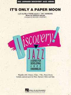Arlen: It's Only A Paper Moon for Jazz Ensemble grade 1.5 i gruppen Noter & böcker / Blåsorkester / Blåsorkester, Concert band etc hos musikskolan.se (HL07012035)