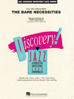 Gilkyson: The Bare Necessities for Jazz Ensemble grade 1.5 i gruppen Noter & böcker / Blåsorkester / Blåsorkester, Concert band etc hos musikskolan.se (HL07012794)