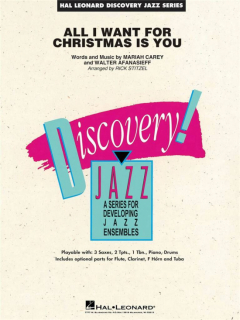 Carey: All I Want For Christmas Is You for Jazz Ensemble grade 1.5 i gruppen Noter & böcker / Blåsorkester / Blåsorkester, Concert band etc hos musikskolan.se (HL07013242)