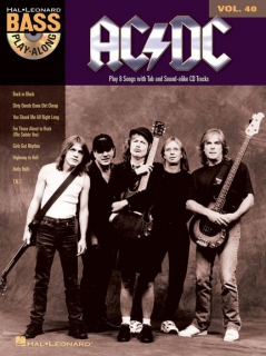 Bass Play-Along Volume 40: AC/DC i gruppen Noter & böcker / Elbas / Notsamlingar hos musikskolan.se (HL14041594)