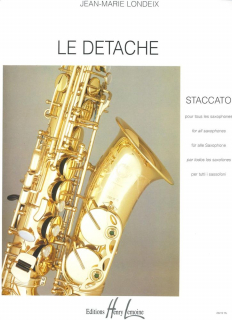 Londeix: Le Detaché - Sax i gruppen Noter & böcker / Saxofon / Spelskolor, etyder och övningar hos musikskolan.se (HL24212)