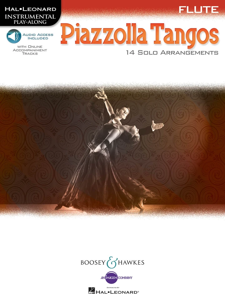 Piazzolla Tangos - Flute i gruppen Noter & böcker / Flöjt / Playalong för flöjt hos musikskolan.se (HL48023254)