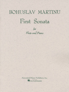 Bohuslav Martinu: First sonata flöjt + piano i gruppen Noter & böcker / Flöjt / Flöjt med pianoackompanjemang hos musikskolan.se (HL50236470)