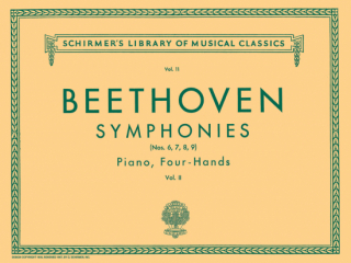 Beethoven Symfonier 6-9 för piano fyra händer i gruppen Noter & böcker / Piano/Keyboard / Klassiska noter hos musikskolan.se (HL50252010)