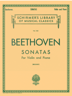 Beethoven Sonater för violin och piano i gruppen Noter & böcker / Violin / Klassiska noter hos musikskolan.se (HL50253640)