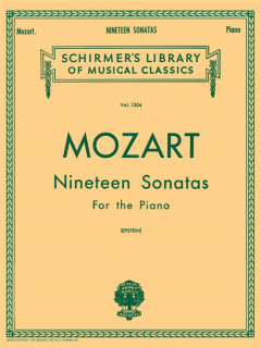 Mozart Nineteen Sonatas (19 sonater) i gruppen Noter & böcker / Piano/Keyboard / Klassiska noter hos musikskolan.se (HL50258580)