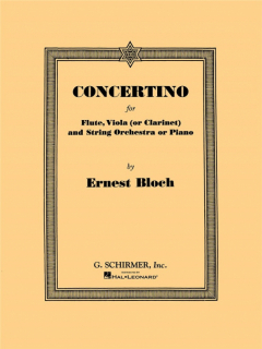 Bloch: Concertino / Fl  Va  (Klar) Pi i gruppen Noter & böcker / Viola / Flerstämmigt/ensemble hos musikskolan.se (HL50286760)
