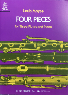 Moyse L: Four Pieces 3 Fl+pi i gruppen Noter & böcker / Flöjt / Trios: tre flöjter hos musikskolan.se (HL50331280)