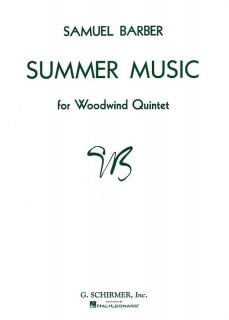 Barber: Summer Music For Woodwind Quintet i gruppen Noter & böcker / Oboe / Kammarmusik med oboe hos musikskolan.se (HL50352030)