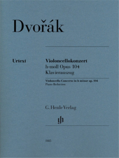 Dvorak: Violoncellokonzert h-moll Opus 104 i gruppen Noter & böcker / Cello / Klassiska noter hos musikskolan.se (HN1185)