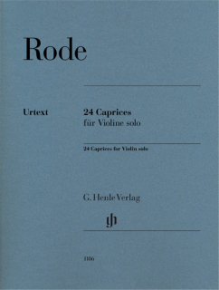 Rode: 24 Caprices för soloviolin i gruppen Noter & böcker / Violin / Klassiska noter hos musikskolan.se (HN1186)