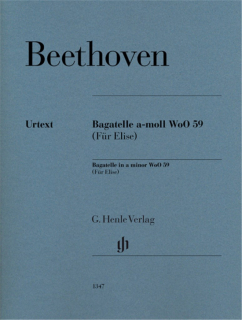 Beethoven: Für Elise i gruppen Noter & böcker / Piano/Keyboard / Klassiska noter hos musikskolan.se (HN1347)