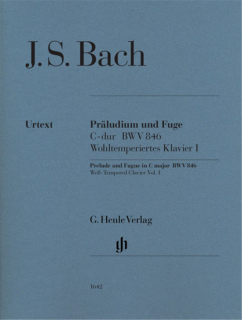 Bach: Preludium och fuga för piano i gruppen Noter & böcker / Piano/Keyboard / Klassiska noter hos musikskolan.se (HN1642)