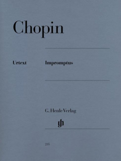 Chopin: Impromptus i gruppen Noter & böcker / Piano/Keyboard / Klassiska noter hos musikskolan.se (HN235)