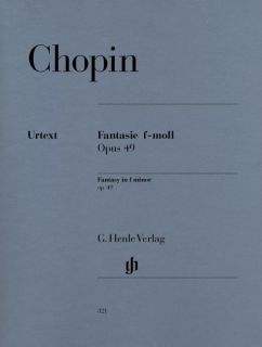 Chopin: Fantasie f-moll opus 49 i gruppen Noter & böcker / Piano/Keyboard / Klassiska noter hos musikskolan.se (HN321)