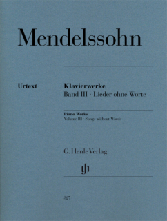 Mendelssohn: Klavierwerke Band III Lieder ohne Worte i gruppen Noter & böcker / Piano/Keyboard / Klassiska noter hos musikskolan.se (HN327)